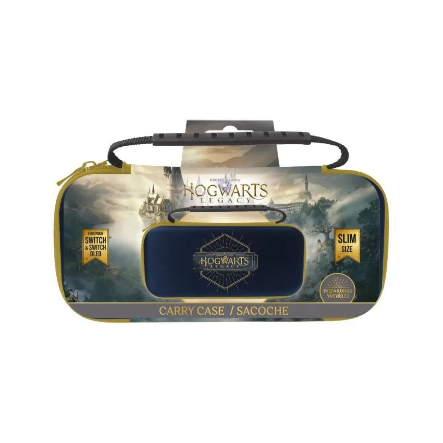 Pack Nintendo : Console Nintendo Switch • Bleu Néon & Rouge Néon + Hogwarts Legacy: L’Héritage de Poudlard + Pochette