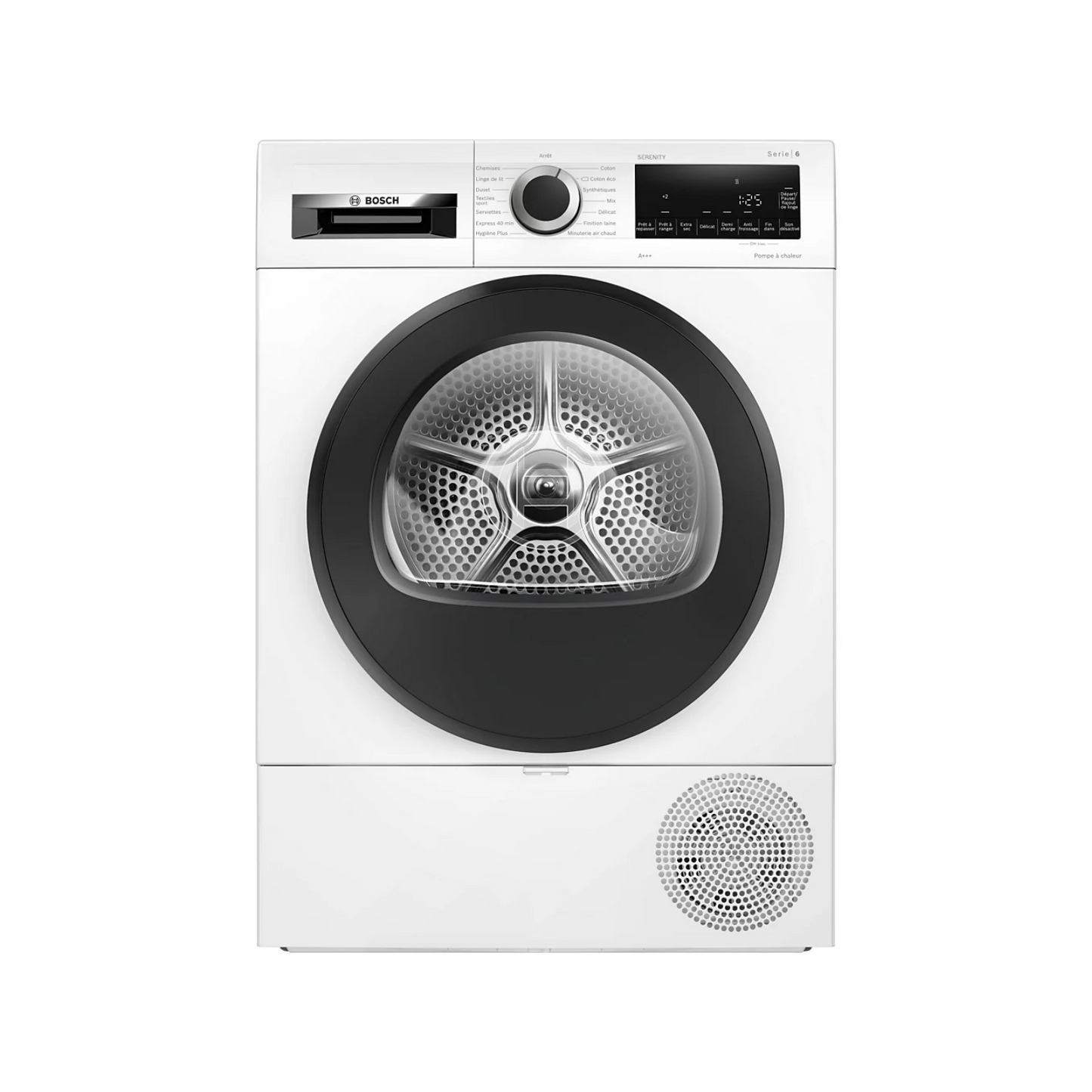 Sèche linge pompe à chaleur BOSCH WQG233DSFR Serenity série 6