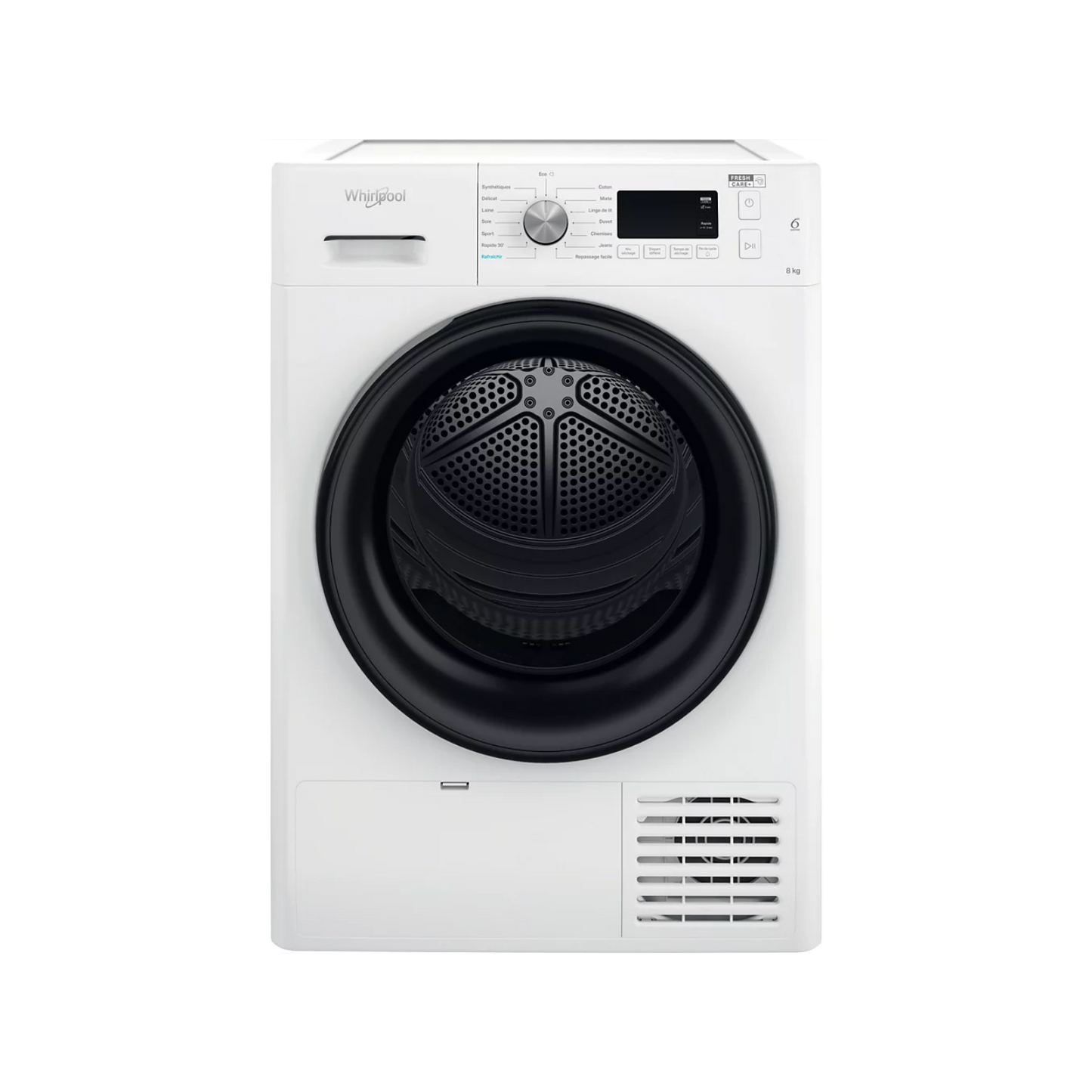 Sèche linge à condensation – WHIRLPOOL -FFTBCM118XBFR – PRIX USINE