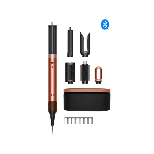 Multi-styler et Sèche-cheveux Dyson Airwrap Co-anda2x™ – cheveux raides à ondulés (Soie Ambrée)