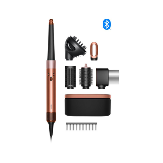 Multi-styler Dyson Airwrap i.d™ – cheveux bouclés à frisés (Soie Ambrée)