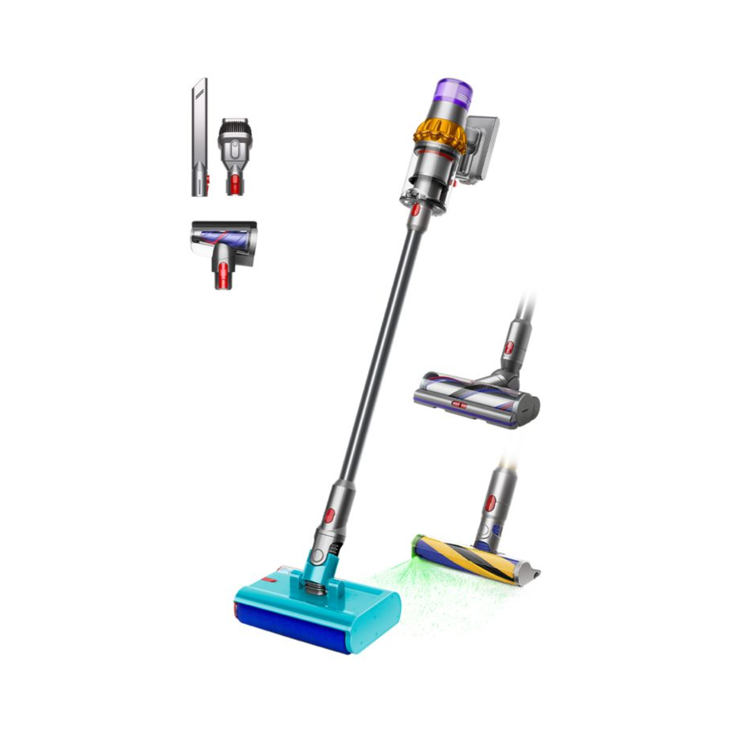 Aspirateur lavant Dyson V15s Detect Submarine™