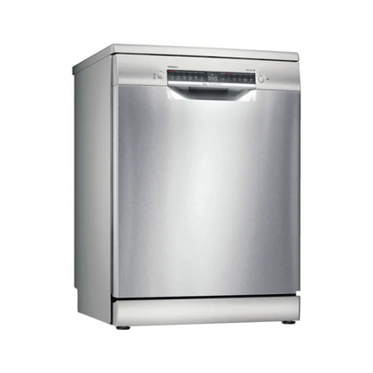 Lave-vaisselle pose libre BOSCH SMS6TCI00E SER6 – 14 couverts – Induction – L60cm – Home Connect – 44dB – Silver inox