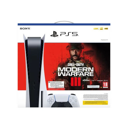 Console PS5 – Édition Standard + Call of Duty : Modern Warfare III (code dans la boîte)