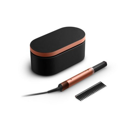 Multi-styler et Sèche-cheveux Dyson Airwrap Co-anda2x™ – cheveux raides à ondulés (Soie Ambrée)