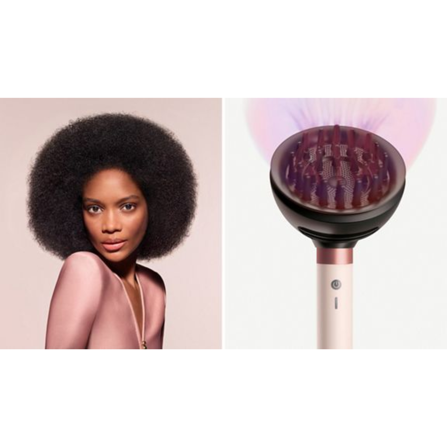 Multi-styler et Sèche-cheveux Dyson Airwrap Co-anda2x™ – cheveux bouclés à frisés (Rose Céramique)