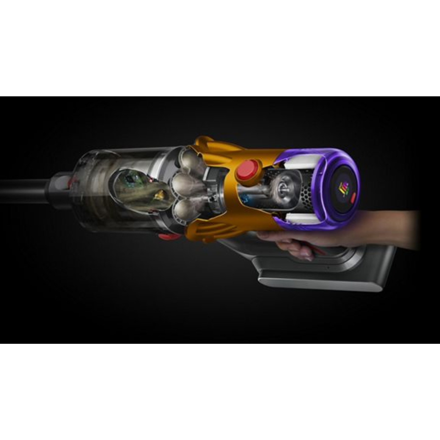 Aspirateur sans-fil Dyson V12 Detect Slim™ Absolute (jaune/nickel)