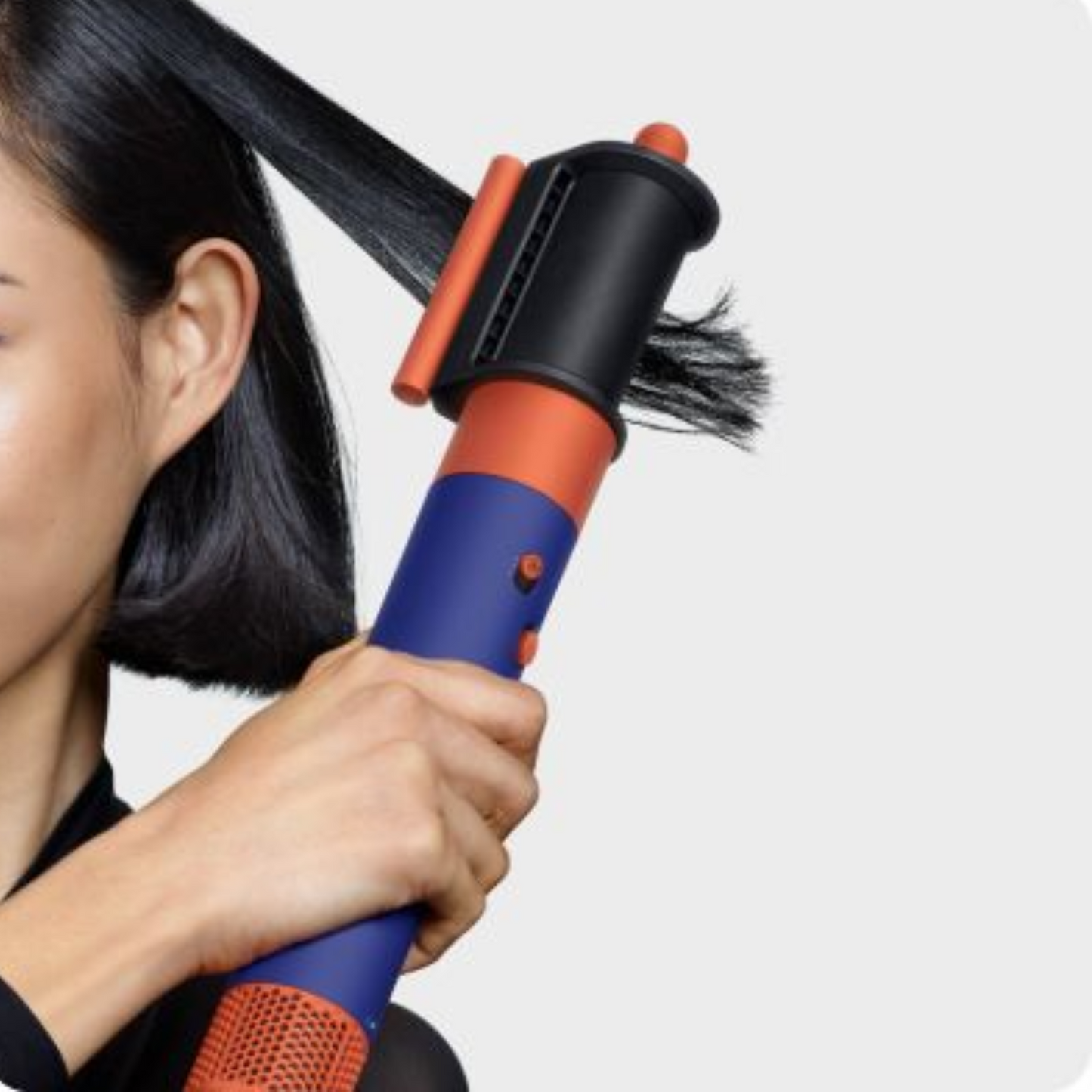 Dyson Airwrap i.d.™ – cheveux raides à ondulés (Bleu Pervenche/Topaze)