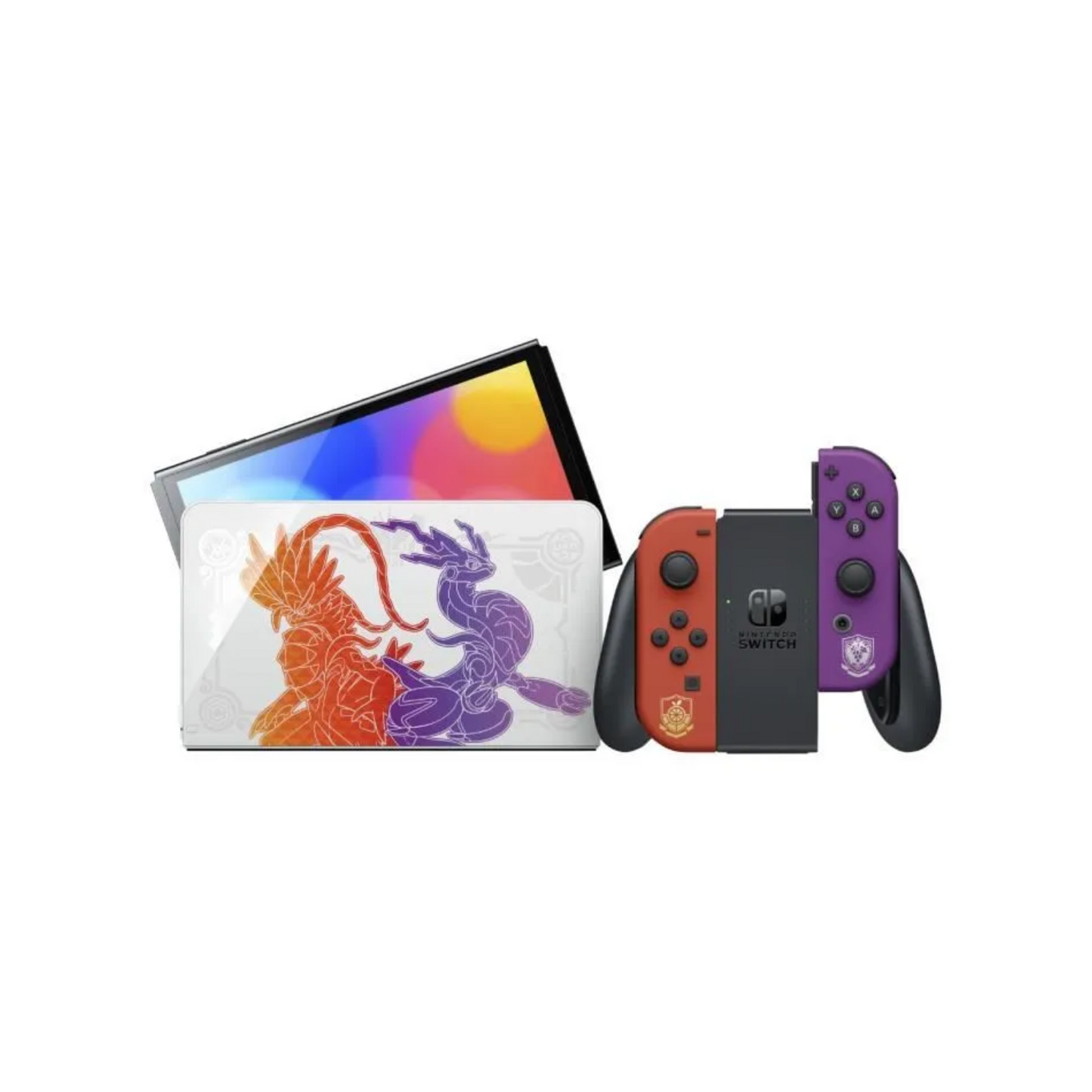 Console Nintendo Switch – Modèle OLED • Édition Limitée Pokémon Violet & Écarlate
