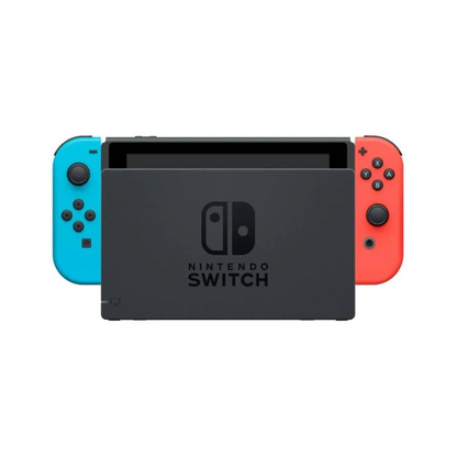 Console Nintendo Switch • Bleu Néon & Rouge Néon + Splatoon 2 (Code)