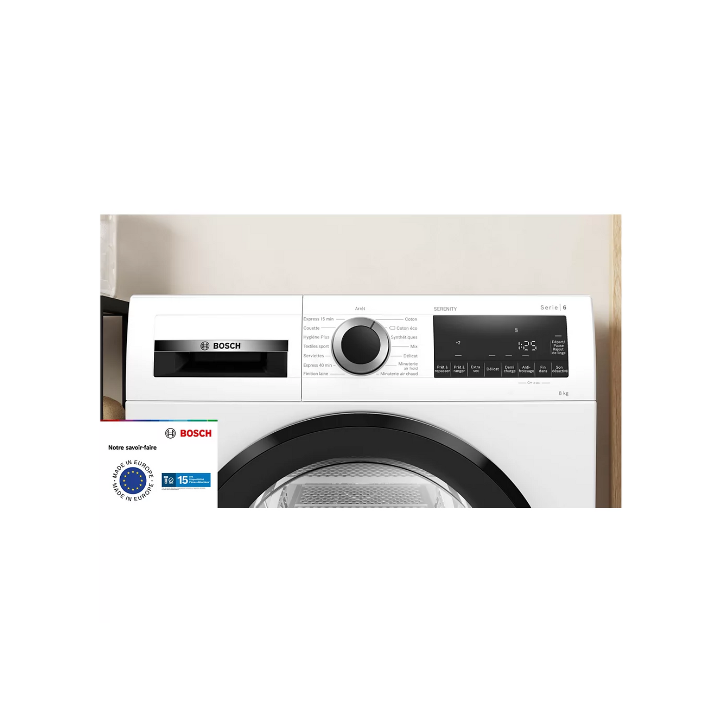 Sèche Linge – BOSCH – Serenity Série 6 AutoDry