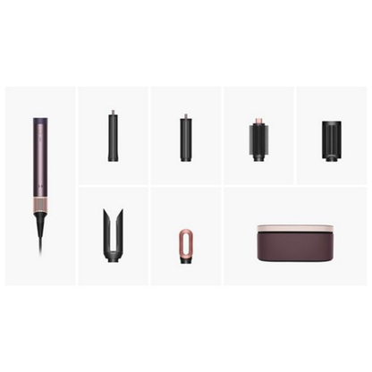 Multi-styler et Sèche-cheveux Dyson Airwrap Co-anda2x™ – Cheveux raides à ondulés (Jaspe Fleur de Prunier)