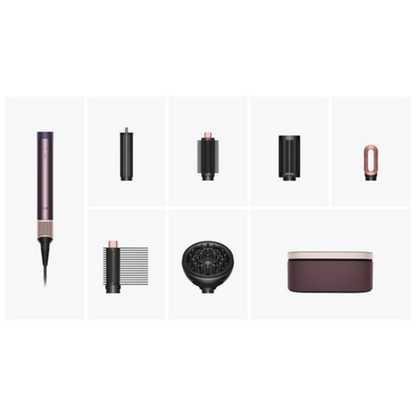 Multi-styler et Sèche-cheveux Dyson Airwrap Co-anda2x™ – cheveux bouclés à frisés (Jaspe Fleur de Prunier)