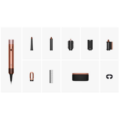 Multi-styler Dyson Airwrap i.d.™ – cheveux raides à ondulés (Soie ambrée)