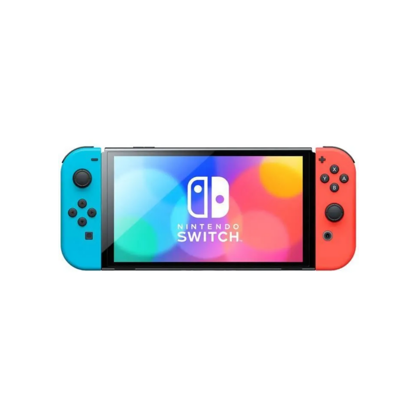 Console Nintendo Switch – Modèle OLED • Bleu Néon & Rouge Néon
