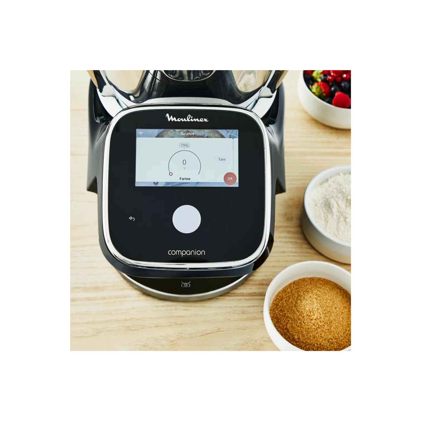 Robot cuiseur moulinex I Companion Touch Pro Noir HF93D810