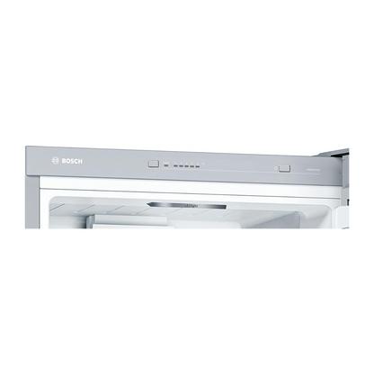 Bosch KGV33VLEAS – Réfrigérateur combiné pose libre – Série 4 – 288L – Froid brassé – L 60cm x H 176cm – Inox