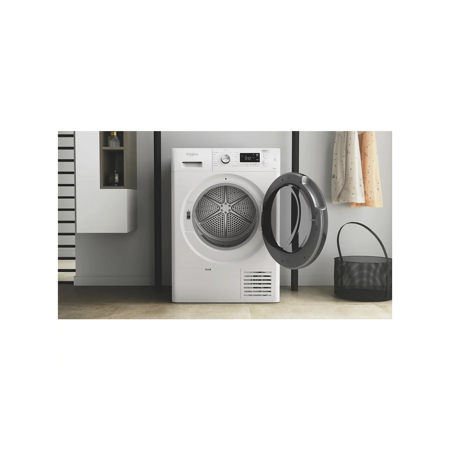 Sèche linge à condensation – WHIRLPOOL -FFTBCM118XBFR – PRIX USINE