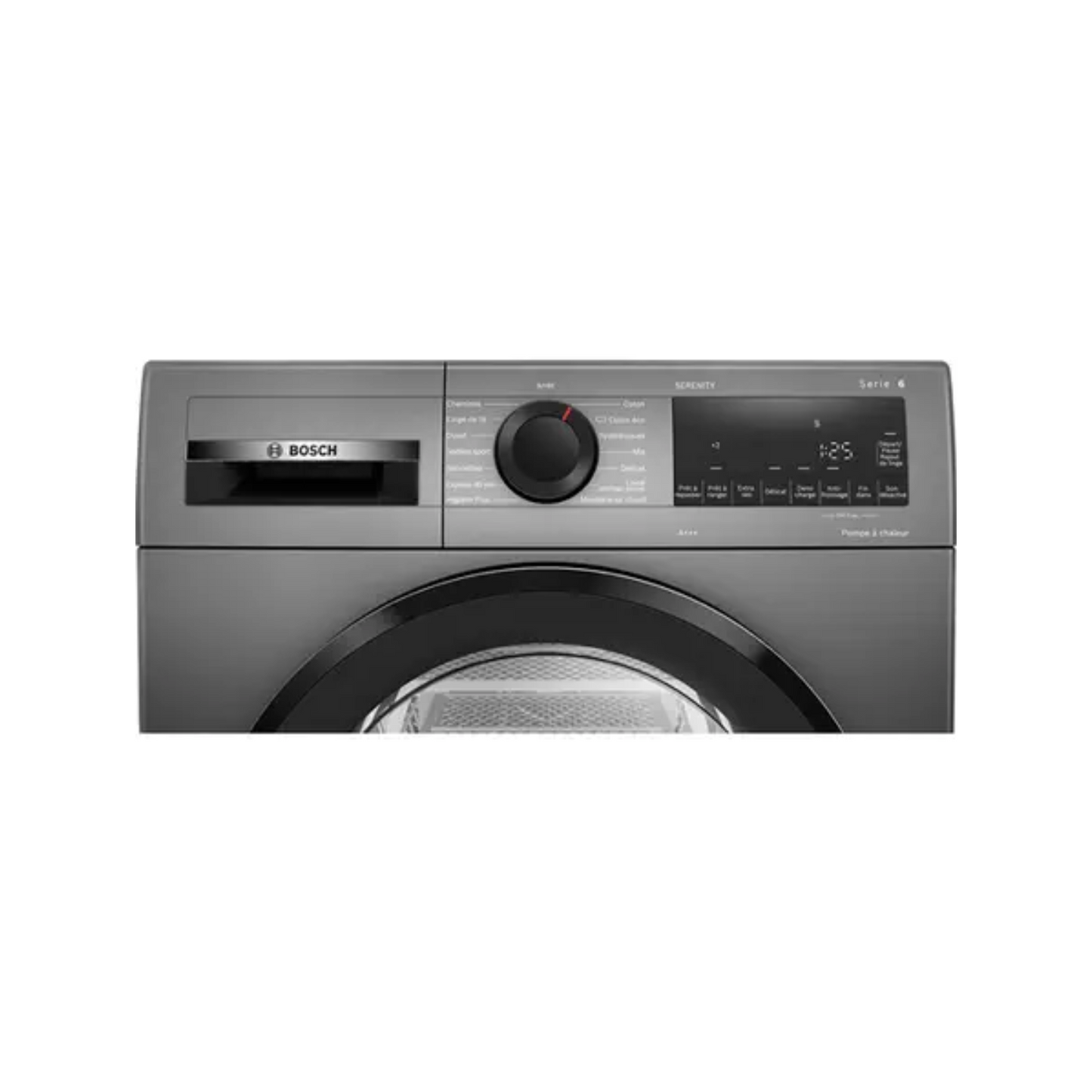 Sèche Linge Pompe à Chaleur – BOSCH – WQG134DRFR – Serenity Série 6 AutoDry – PRIX USINE