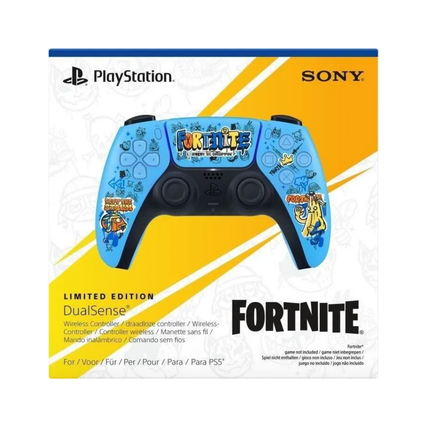 Manette sans fil DualSense® – Édition limitée Fortnite® I PS5 et PC