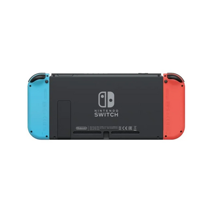 Console Nintendo Switch • Bleu Néon & Rouge Néon + Ring Fit Adventure (Code)