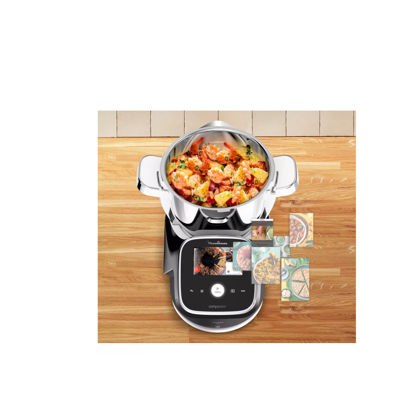 Robot cuiseur moulinex I Companion Touch Pro Noir HF93D810