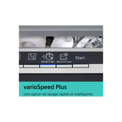 Lave vaisselle 60 cm Siemens IQ500 Zeolith Home Connect