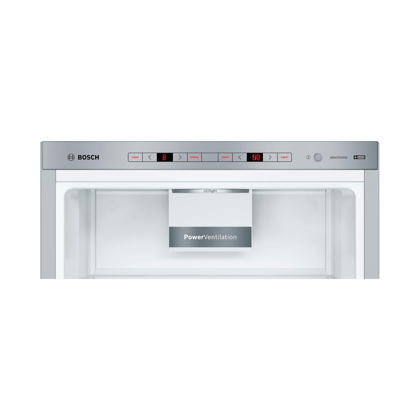 Bosch KGE398IBP – Série 6, Réfrigérateur combiné pose-libre, 201 x 60 cm, Inox anti trace de doigts 