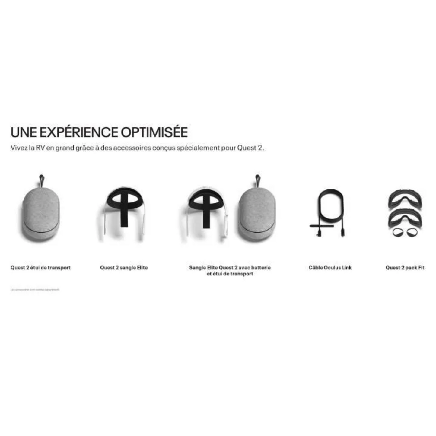 Casque de Réalité Virtuelle – META QUEST – Quest 2 – 128 Go