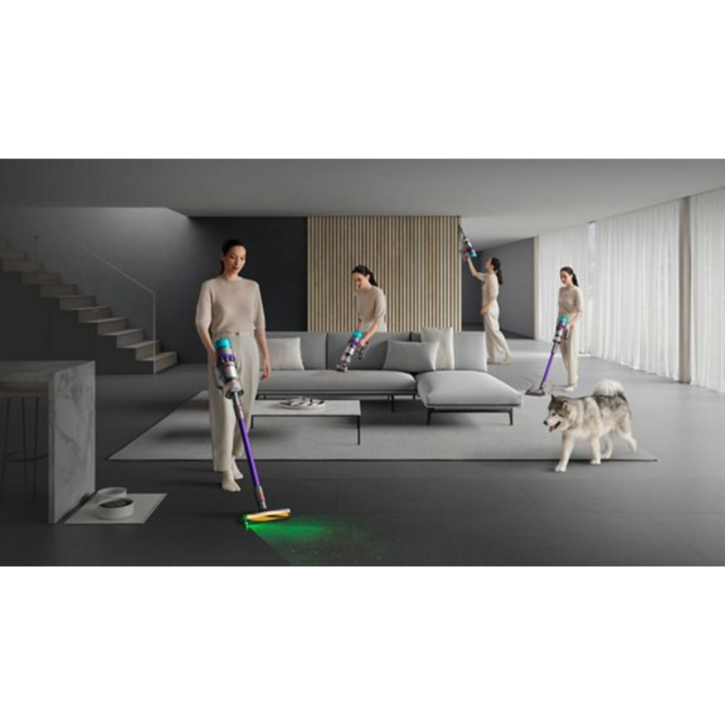 Aspirateur sans-fil Dyson Gen5detect™ Absolute (Violet/Gris)